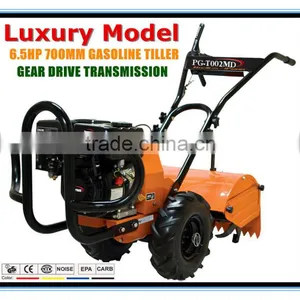 6.5HP Luxury Gasoline Garden Tractor Tillers Cultivator thumbnail-1