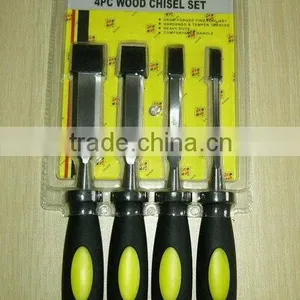 4PCS Wood Turning Tools With Plastic Handle thumbnail-1
