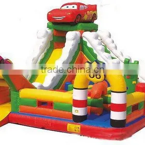 Inflatable Slide,bouncing Combo,car Jumping Slide thumbnail-1
