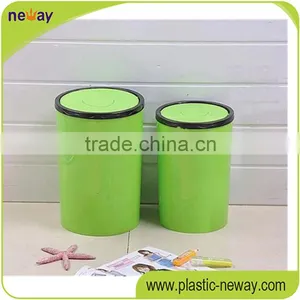 Swing Lid PP Eco-Friendly Standing 10L Fancy Decorative Mini Dustbin thumbnail-3