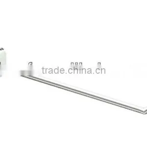 Metal Chrome Plated Supermarket Slatwall Display Hook thumbnail-1