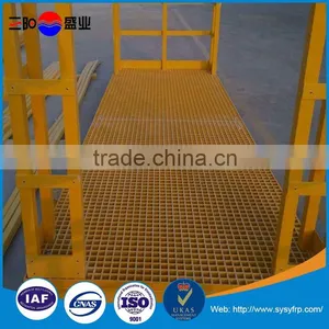 Anti-corrosion Fiberglass Platform Step Ladder thumbnail-3
