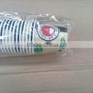 Food Grade Single Wall and PE Coated Disposable Cheap Coffee Paper Cups thumbnail-3