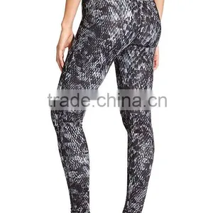 High Rise Tight Studio Workouts Pants Breathable Coolmax Leggings thumbnail-2