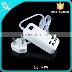 Made in China High Quality 4 Usb PC Material Electrial Usb Wall Socket thumbnail-3