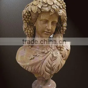 Stone Carved Marble Bust thumbnail-1