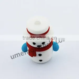 Snowman Style Cartoon Character USB2.0 Flash Hard Thumbnail Drive 128gb thumbnail-4