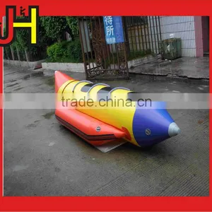 2016 Eye Catching 3 Person PVC Material Inflatable Banana Boat For Sale thumbnail-6