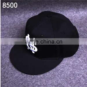 Custom Snapback Caps Flat Brim Cotton Twill Snap Back Hat Wholesale thumbnail-6