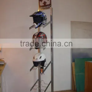 Protective Safety Cycling Helmet Display Stand thumbnail-1