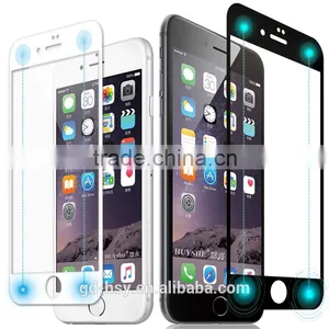 HUYSHE Good Performance Smart Button Tempered Glass Screen Protector for Iphone 7 7plus Convenient Operation by Single Hand thumbnail-1