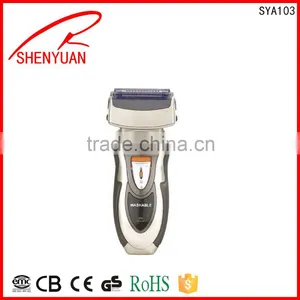 Professional High Quality Electric Power DC Motor Men Shaver Facial Rechargeable Low Price Home Use Beard Trimmer thumbnail-1