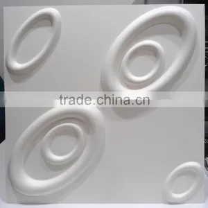 High Quality Polyurethane Moulding 401027 Cheap Home Decorations With PVC 3D Wall Panel thumbnail-2