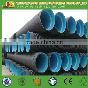 Agricultural Irrigation HDPE Perforated Double-wall Corrugated Pipe thumbnail-1