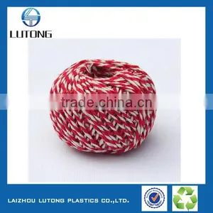 100% Cotton Dyed Colour Packing Gift Twine for Christmas Day thumbnail-4