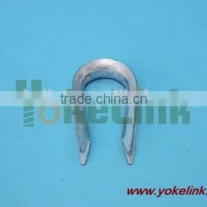 Poleline Hardware Carbon Steel Galvanized Thimble Electric Thimble thumbnail-1