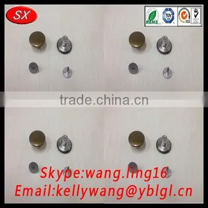 Professional Manufacturer Customized OEM Jean Button, Various of Small Metal Buttons thumbnail-2