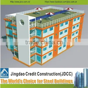 Steel Structure Hotel Building thumbnail-2