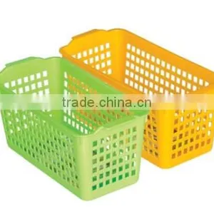 Hot Sale Square Plastic Storage/ Fruit Basket thumbnail-1