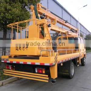 16m Folding Boom Japanese Aerial Platform Vehicle thumbnail-6