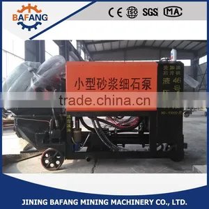 Factory Supply Mortar Fine Stone Pump/mortar Driving Fine Stone Concrete Pump thumbnail-1