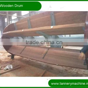Supply Tanning Dyeing Soaking Wooden Drum thumbnail-1