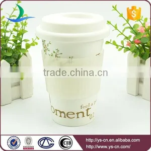 2015 Modern Ceramic Promotional Mug Silicon Lid thumbnail-1