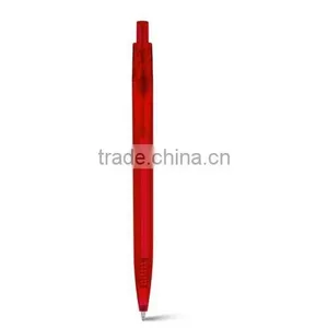 Most Hot Plastic Transparent Plastic Ball Pen for Office Use thumbnail-2
