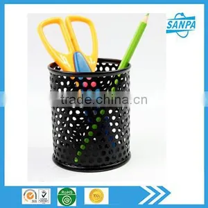 Punch Metal Pen Holder For Office thumbnail-1