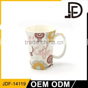 Drinkware 12oz Mug Sublimation, Coffee Mug Wholesale, Fine Bone China Mug thumbnail-2