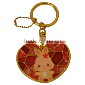 Metal Keychain With Epoxy Coating thumbnail-1