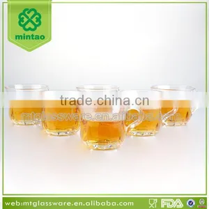 Clear Machine Made Insulated Glass Expresso Coffee Cups thumbnail-1