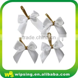 High Quality Handmade Ribbon Bow With Gold Elastic Band thumbnail-1