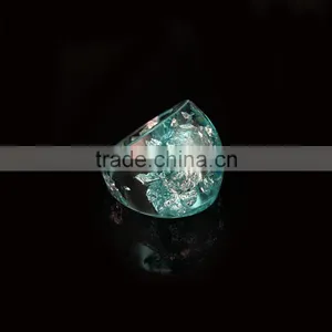 Fairy Rings Ocean Resin Ring, Nature Resin Jewelry Floral Nature Ring thumbnail-2