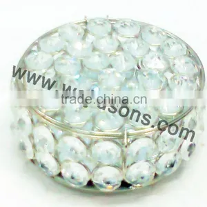 New Stylish Crystal Jewelry Box Wholesale thumbnail-5