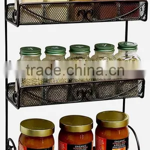 3-Tier Wall-Mounted Spice Rack thumbnail-1