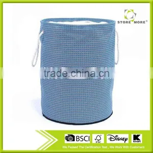 Modern Cotton Rope Hand Solid Waterproof Laundry Basket With Handles thumbnail-3