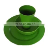 Traditionary Affordable Biodegradable Bamboo Fiber Dinner Set thumbnail-1