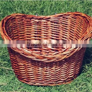 Cheap Wicker Knitting Bulk Bike Basket Wicker thumbnail-2
