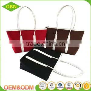 2017 New Design China Factory Low Price Custom Shoulder Bag Promotional Women Handbag thumbnail-1