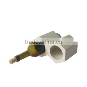 Hexagonal Bar Wine Holder Whisky Concrete Wine Display Rack thumbnail-1
