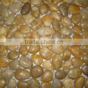 Chinese Yellow Mesh Pebble Stone&Cobble thumbnail-1