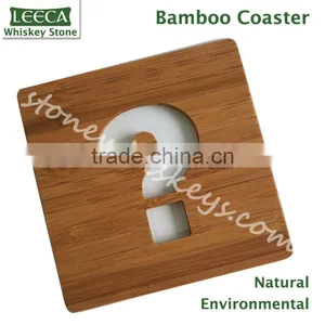 Bamboo Promotional Custom Drink Coaster thumbnail-1