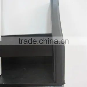 Black Wooden Decorative Floating Wall Shelf thumbnail-5