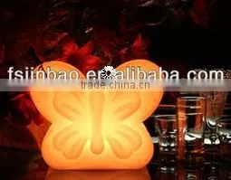 Illuminated Remote Control Small Led Butterfly Plastic Lamp thumbnail-1