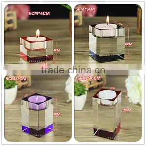 Cheap Tall Glass Candlesticks Bulk as Nice Wedding Centerpiece thumbnail-1