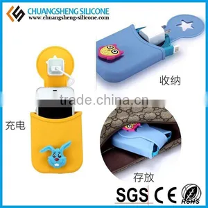 Silicone Phone Case, Mobile Phone Keeper, Silicone Bag for Cell Phone thumbnail-3