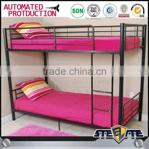 Discount Commercial School Kids Dormitory Used Metal Bunk Bed Dorm Furniture thumbnail-1