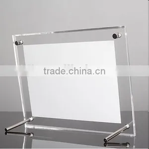 Design Customized Clear Acrylic Photo Frame for Picture thumbnail-1
