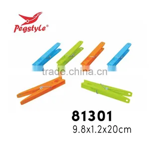 Decorated Racks of Eco-friendly Colorful Decorative Clothespin thumbnail-1